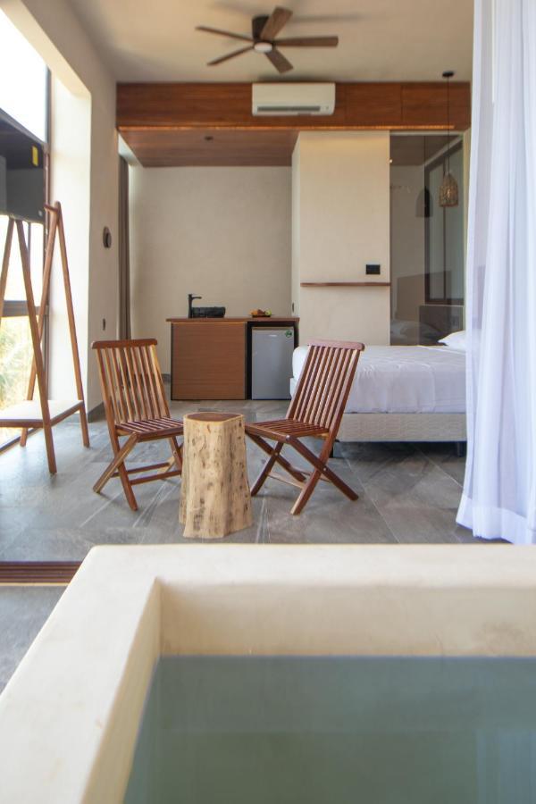 Prana Boutique Hotel Tulum Pueblo Buitenkant foto