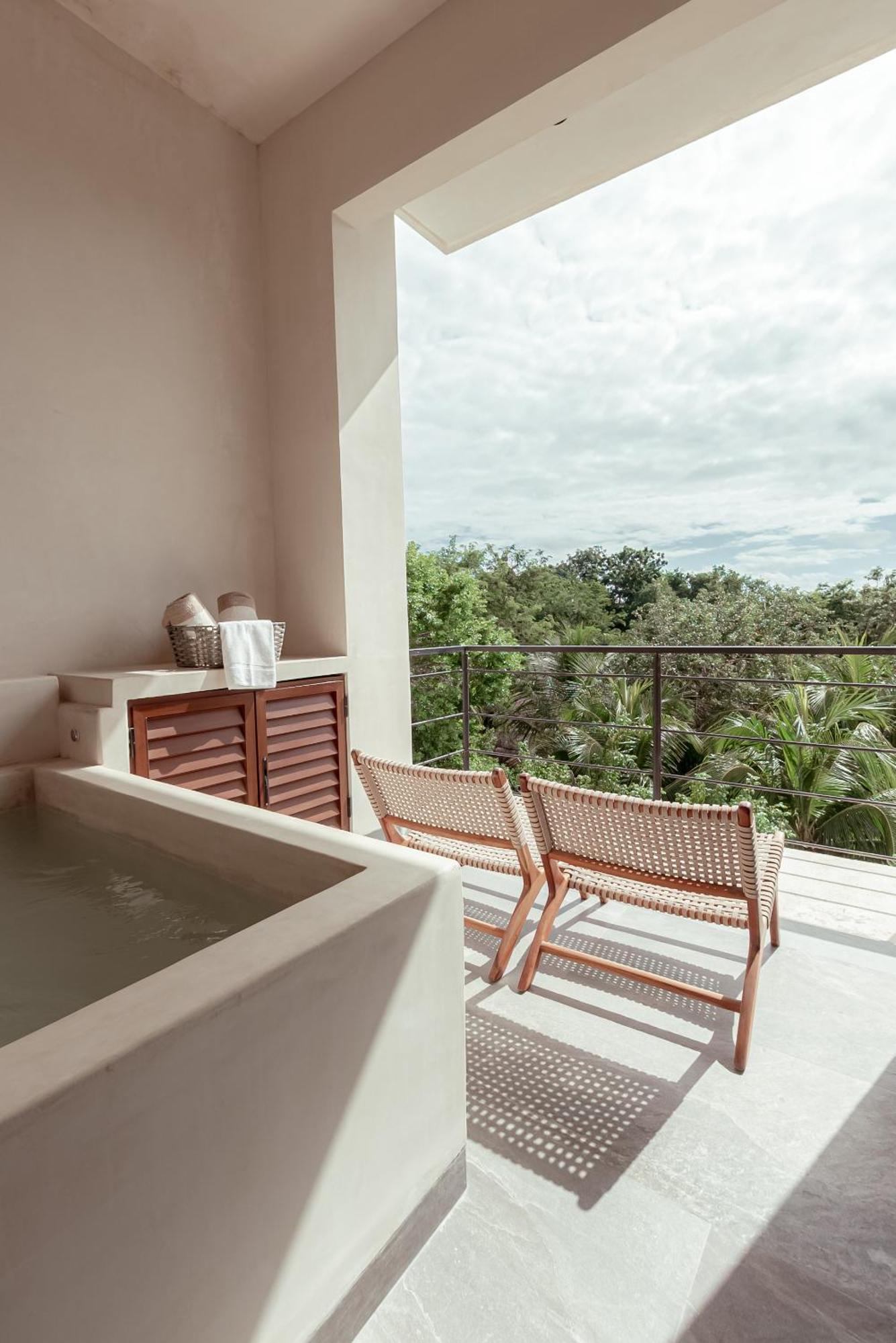 Prana Boutique Hotel Tulum Pueblo Buitenkant foto