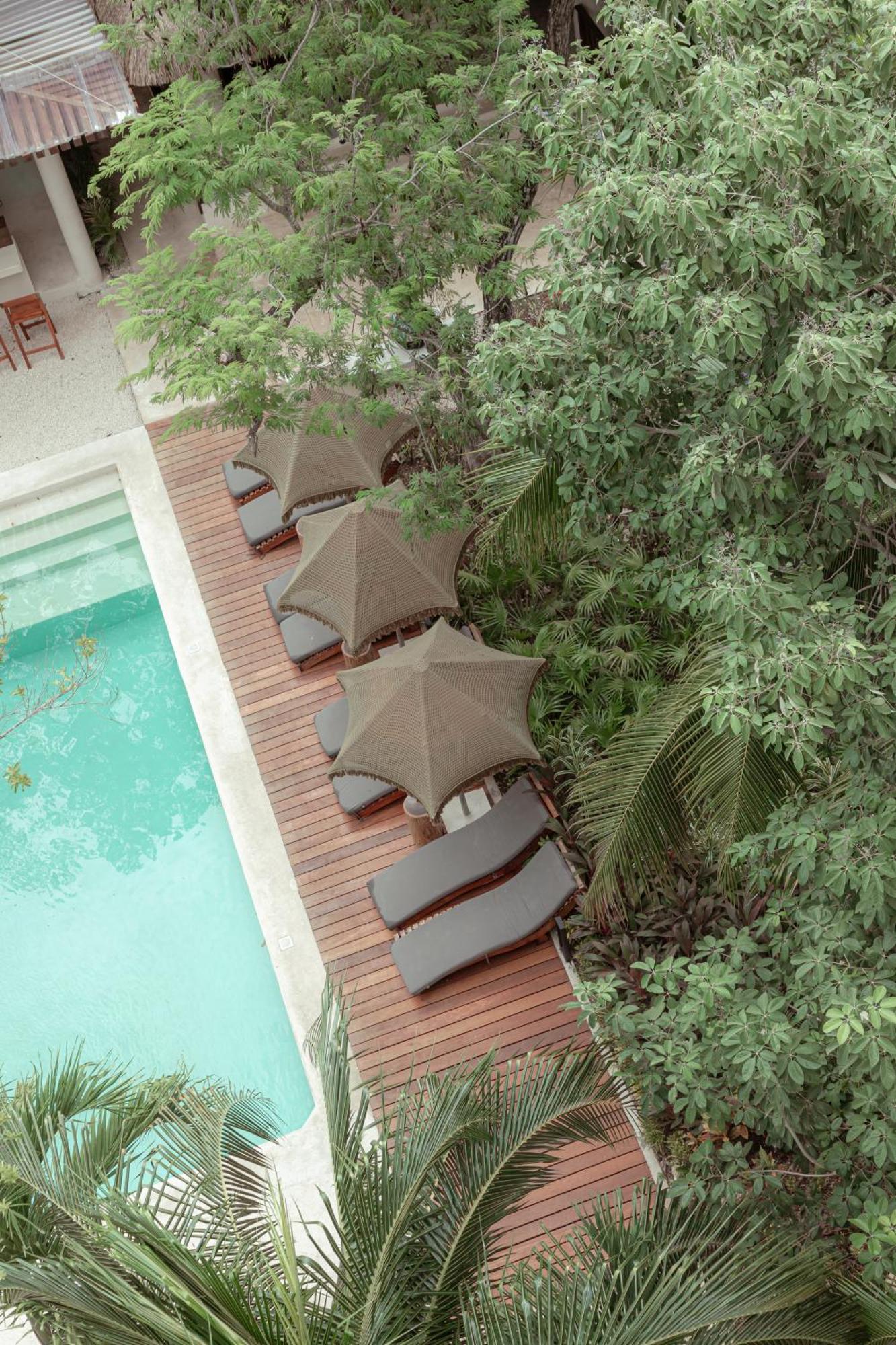 Prana Boutique Hotel Tulum Pueblo Buitenkant foto