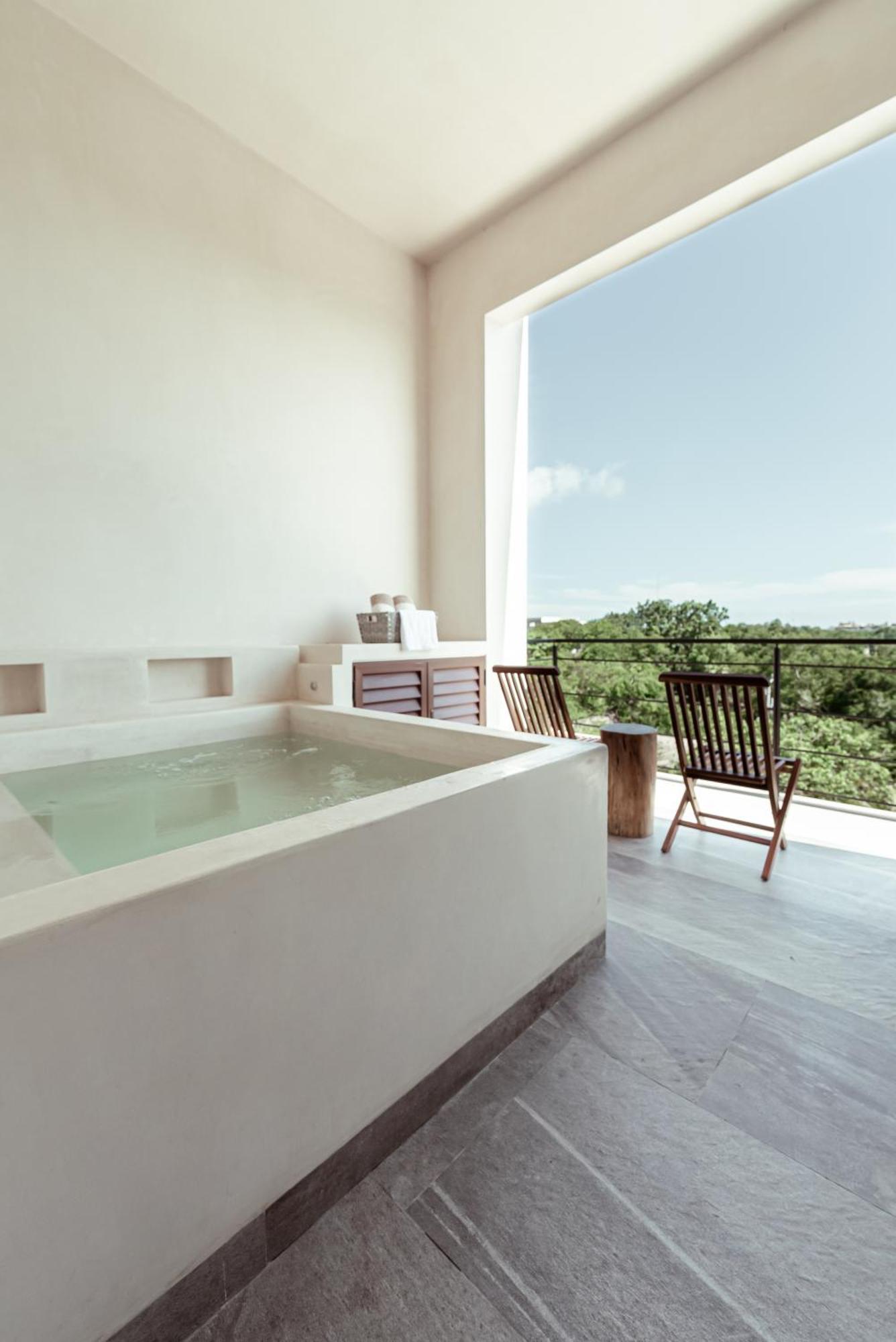 Prana Boutique Hotel Tulum Pueblo Buitenkant foto
