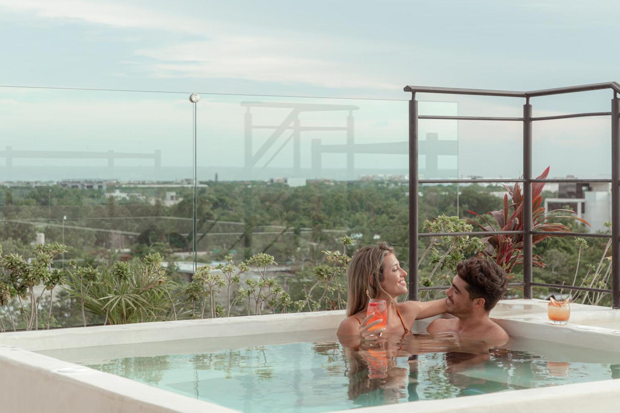 Prana Boutique Hotel Tulum Pueblo Buitenkant foto