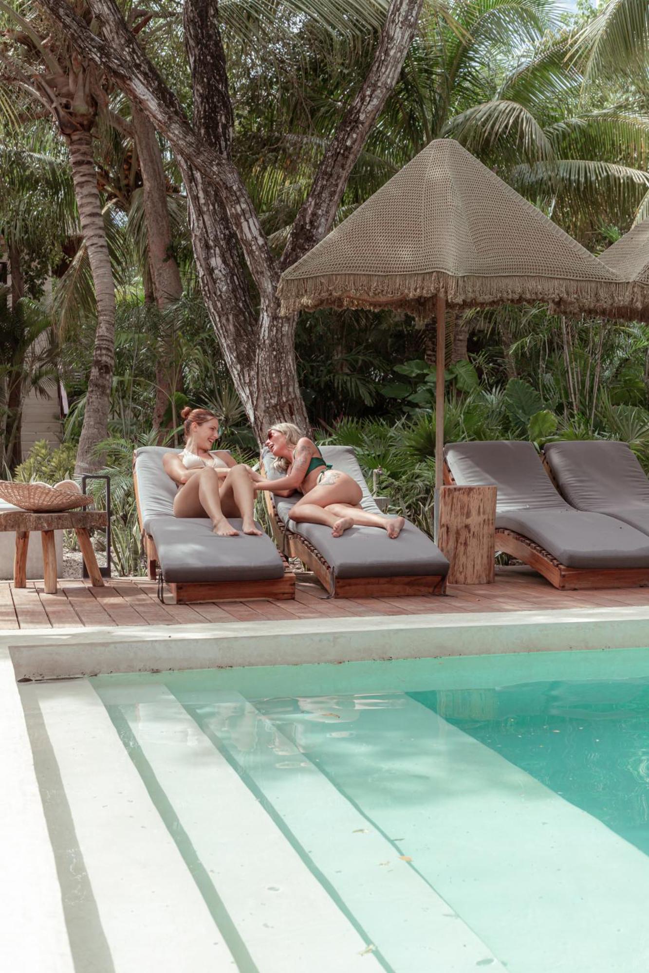 Prana Boutique Hotel Tulum Pueblo Buitenkant foto