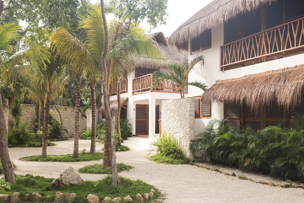 Prana Boutique Hotel Tulum Pueblo Buitenkant foto