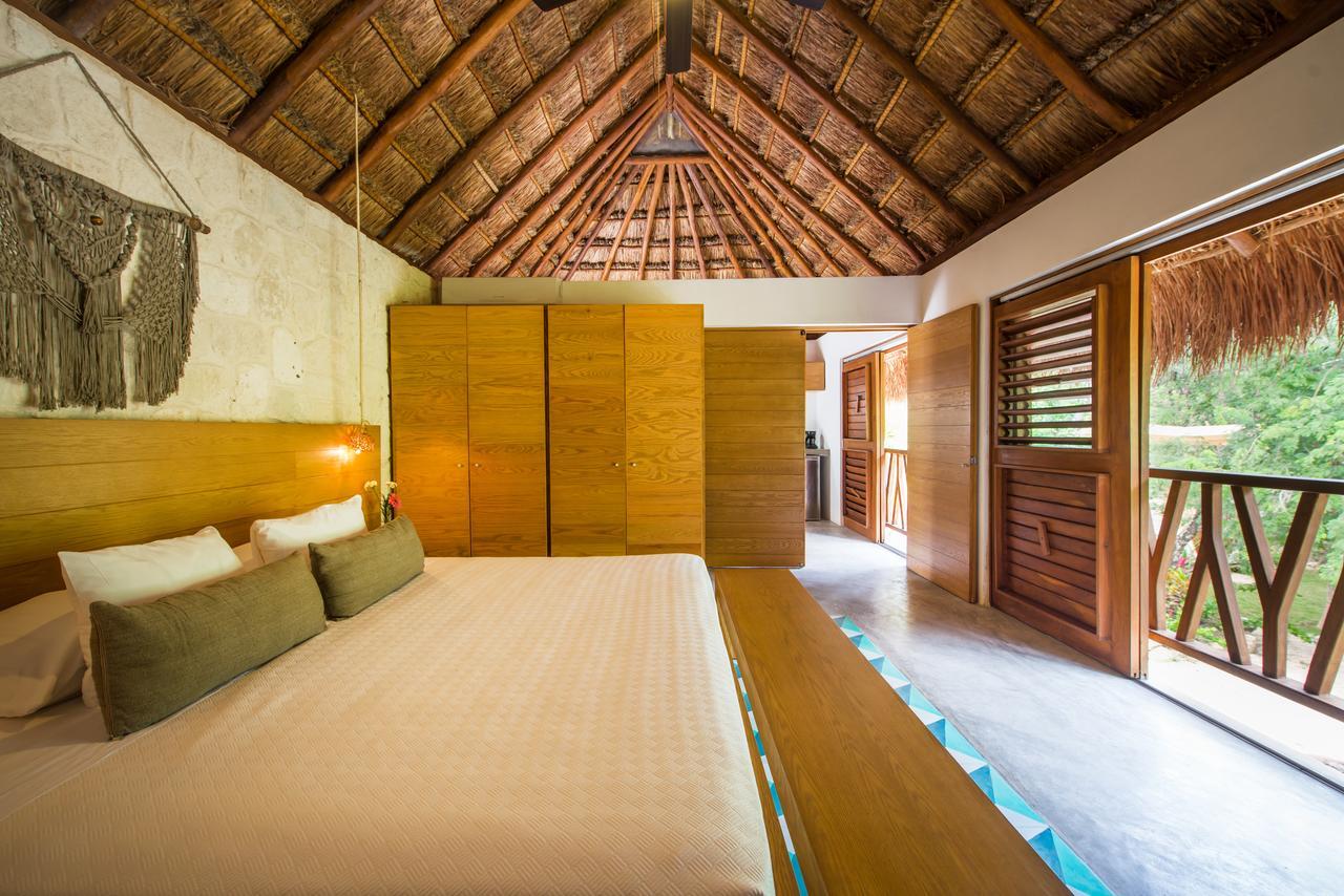 Prana Boutique Hotel Tulum Pueblo Buitenkant foto