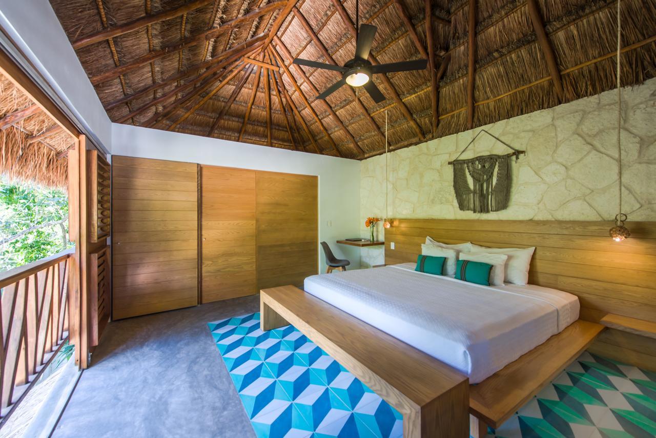 Prana Boutique Hotel Tulum Pueblo Buitenkant foto
