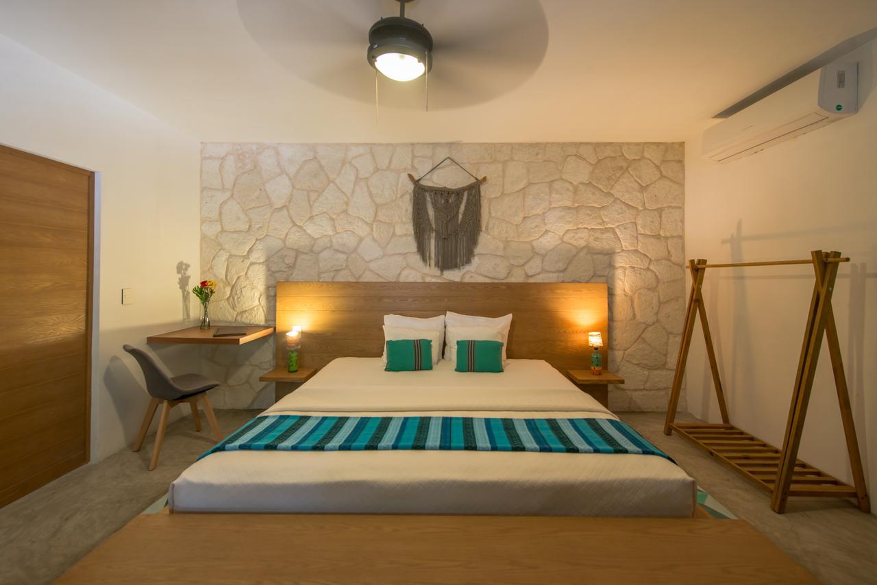 Prana Boutique Hotel Tulum Pueblo Buitenkant foto