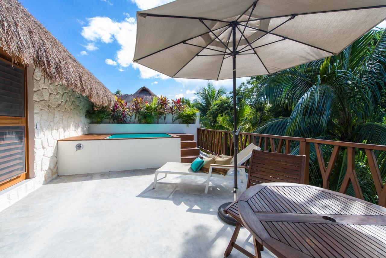Prana Boutique Hotel Tulum Pueblo Buitenkant foto