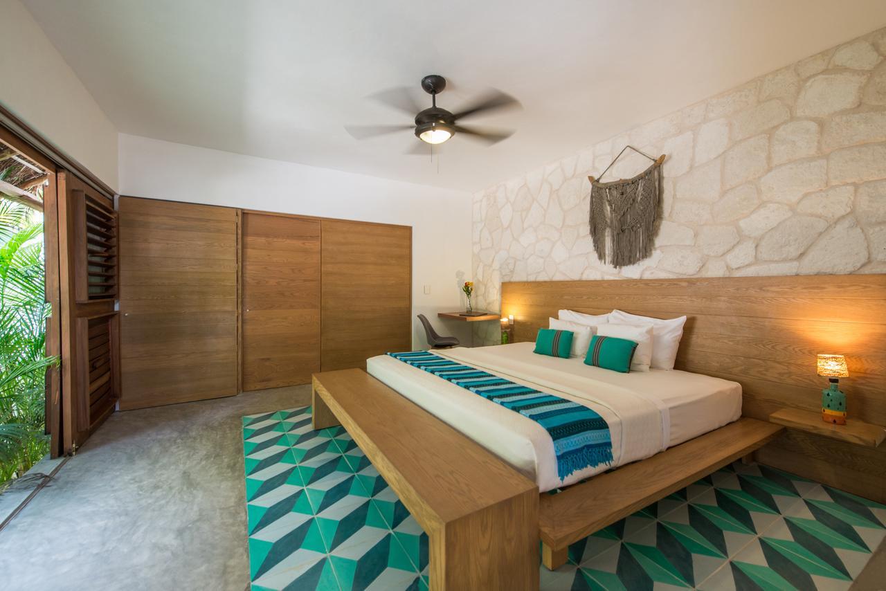 Prana Boutique Hotel Tulum Pueblo Buitenkant foto