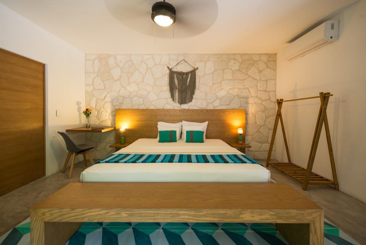 Prana Boutique Hotel Tulum Pueblo Buitenkant foto
