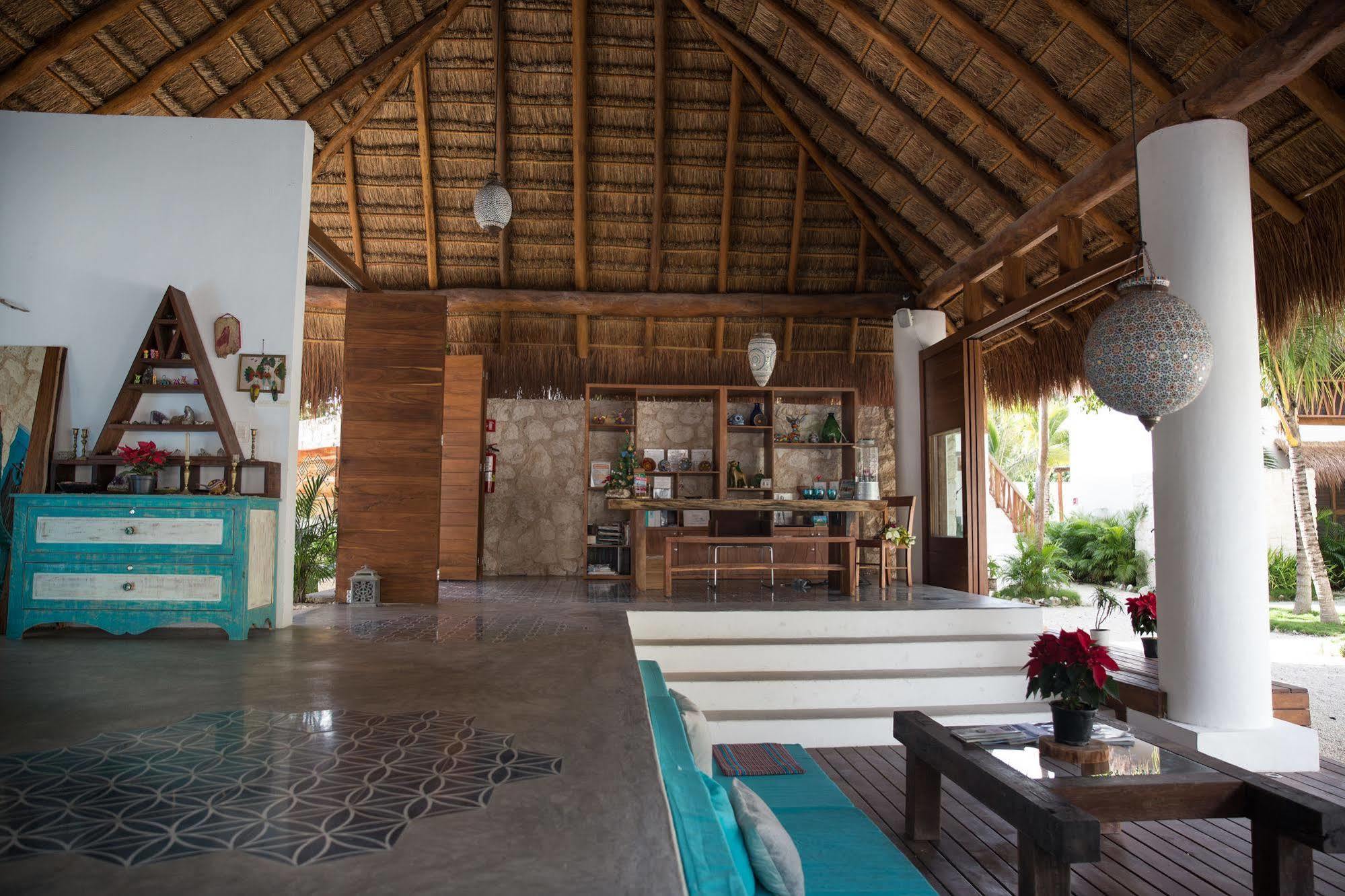 Prana Boutique Hotel Tulum Pueblo Buitenkant foto