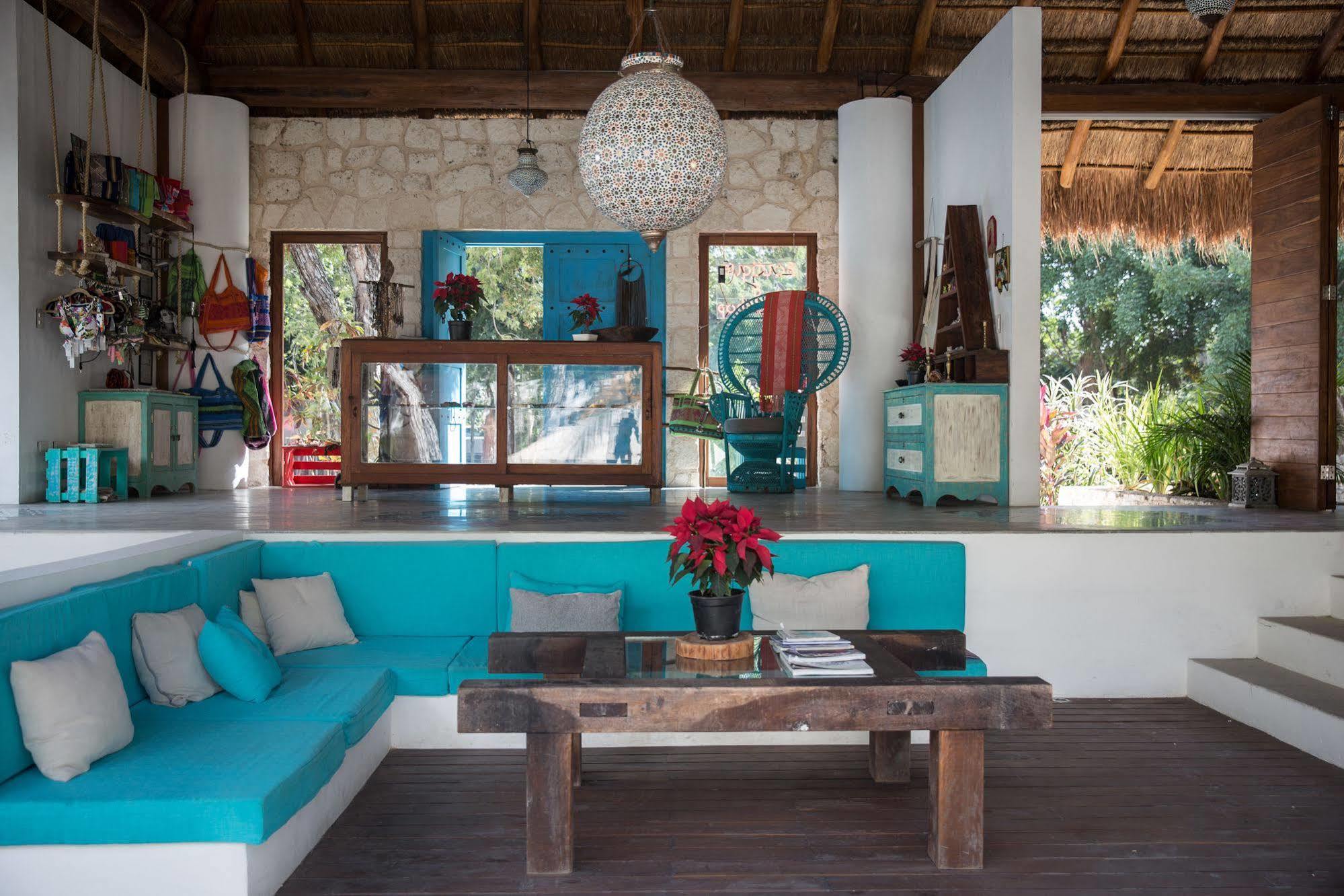 Prana Boutique Hotel Tulum Pueblo Buitenkant foto
